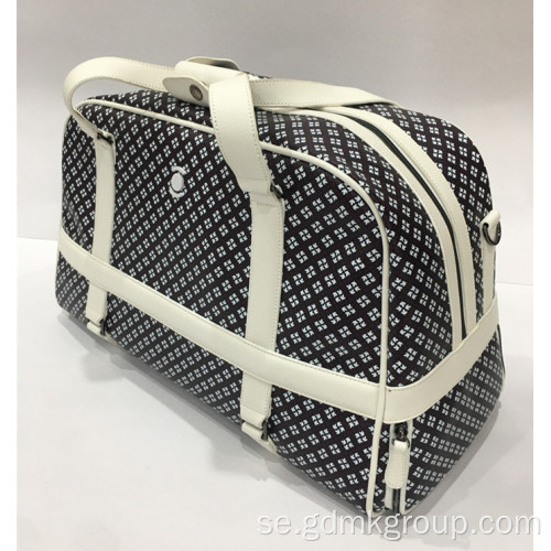 Handväska Läder Business Brief Leisure Bag med stor kapacitet